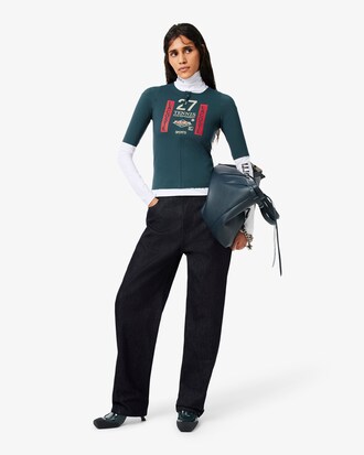Runway Oversized Indigo Denim Jeans