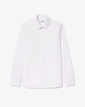 Slim Fit Stretch Popeline Hemd