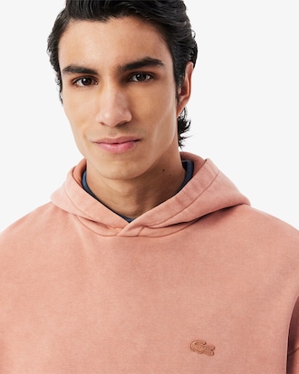 Hoodie met Gewassen Effect