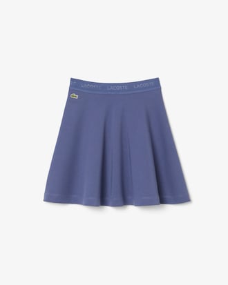 Interlock Rok met Elastische Taille