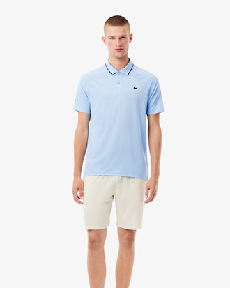Lacoste Tennis x Novak Djokovic Polo voor op de baan