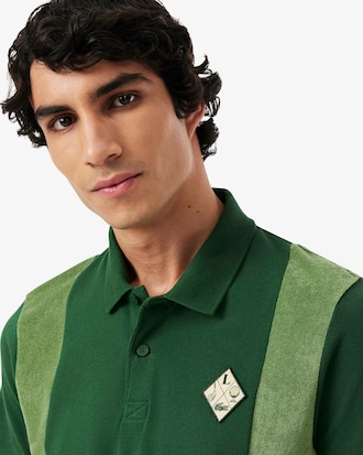 Relaxed Fit Piqu&eacute; Golfpolohemd