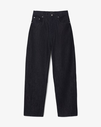 Runway Oversized Indigo Denim Jeans