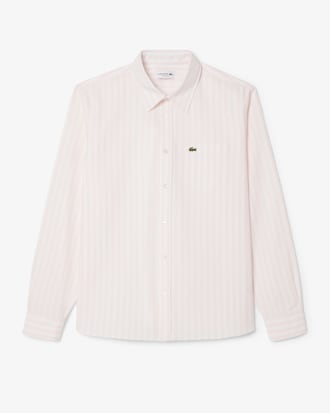 Regular Fit Gestreept Oxford Hemd