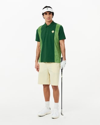 Relaxed Fit Piqu&eacute; Golfpolohemd