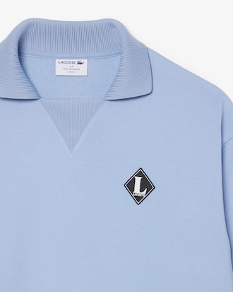 Frans Vervaardigd Sweatshirt met Polokraag