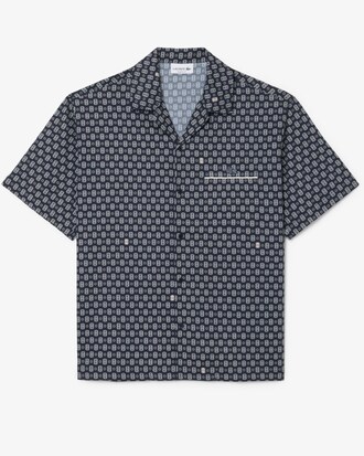 Relaxed Fit Hemd met Print