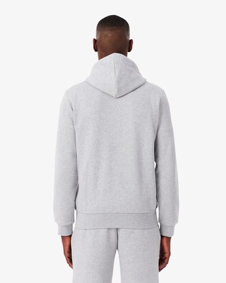 Fleece Hoodie met Rits