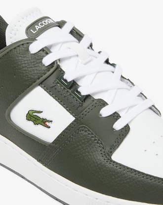 Court Cage Leren Herensneakers