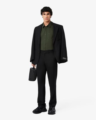 Regular Fit Katoenen Jersey Hemd