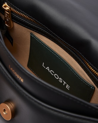 Tennis Bliss Leren Flapsluitingtas