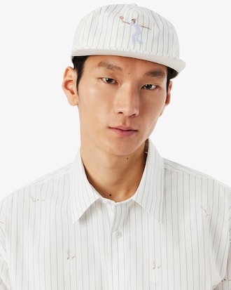 Relaxed Fit Katoenen T-shirt met Borduursel