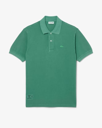 Classic Fit L.12.12 Polohemd met Gewassen Effect