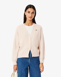 Katoenen Cardigan met V-hals