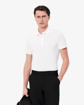 Regular Fit Paris Stretch Piqu&eacute; Polohemd