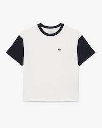 Katoenen T-shirt met Contrastversiering