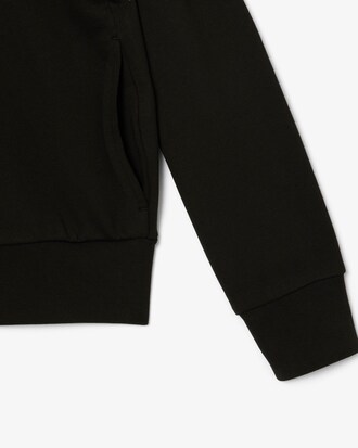 Relaxed Fit Sweatshirt met Badge en Rits