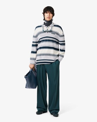 Runway Gedistingeerde Stretch Broek met Rechte Pasvorm