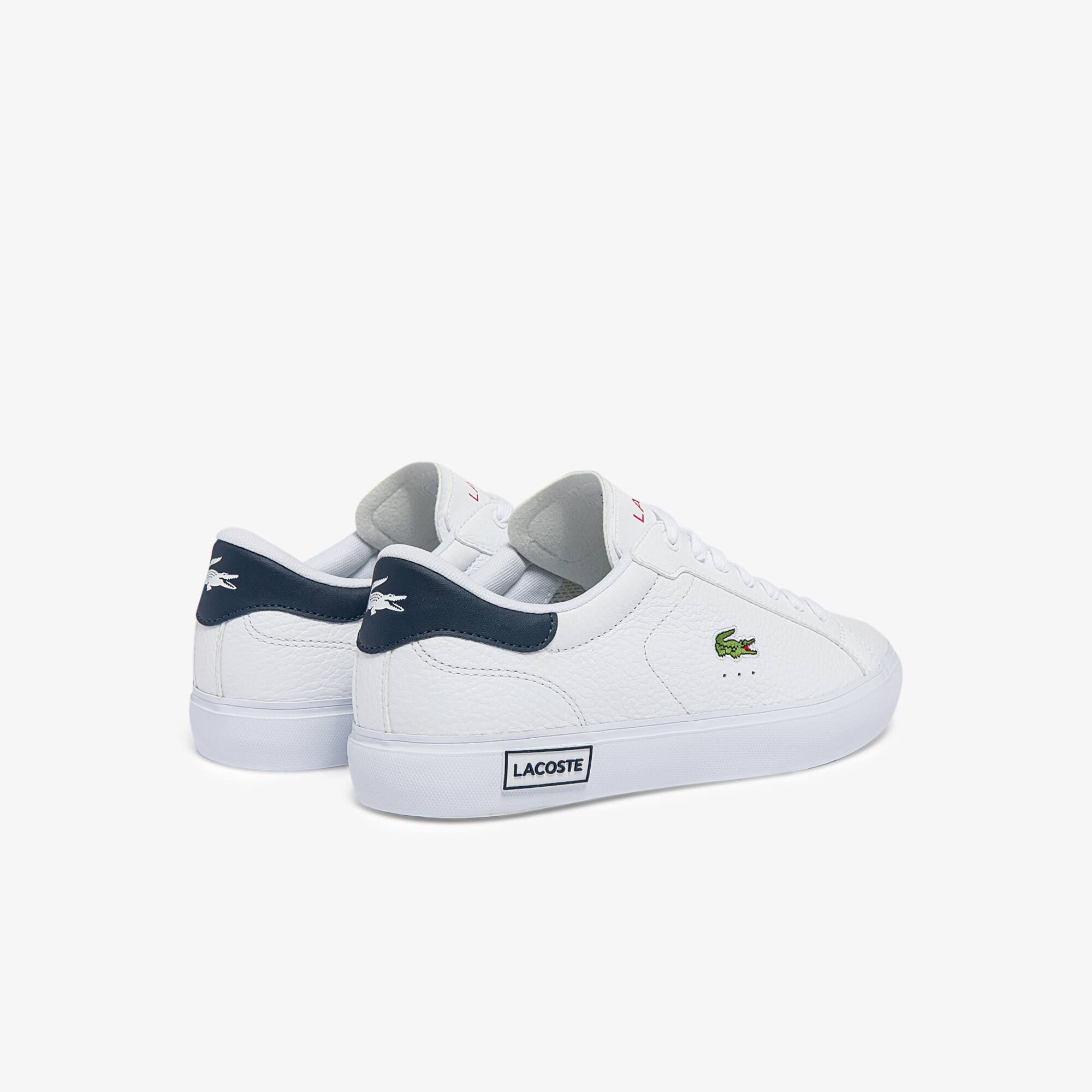 Powercourt-sneakers heren van leer | LACOSTE