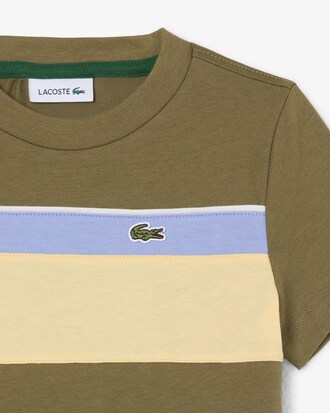 Katoenen Colourblock T-shirt