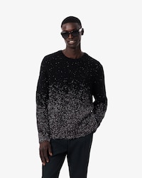 Sweater van Metallic Ombr&eacute; Jacquard