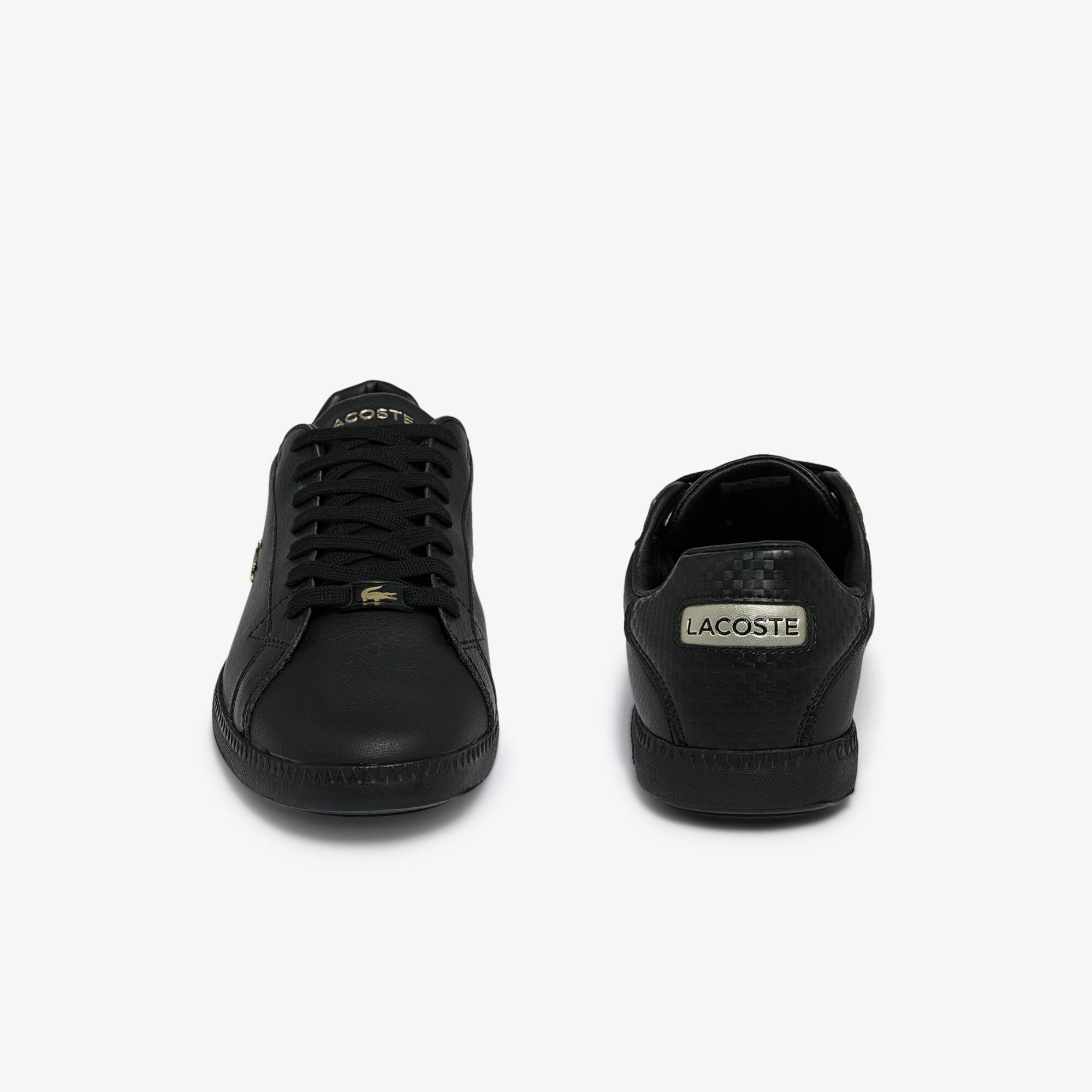 Graduate-sneakers heren van leer en synthetisch materiaal | LACOSTE