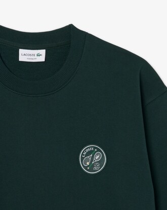 Fleece Badge Sweatshirt