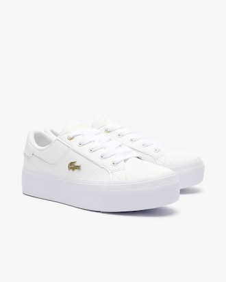 Ziane Platform Leren Damessneakers