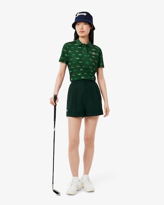 Regular Fit Golfpolohemd met UV-bescherming