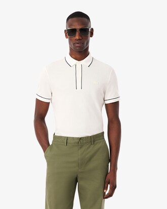 Regular Fit Paris Stretch Piqu&eacute; Polohemd