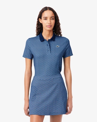 Regular Fit Golfpolohemd met UV-bescherming