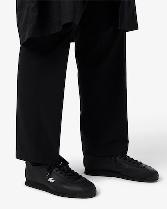 Club-Low Leren Herensneakers