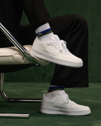 L001 Set Leren Herensneakers