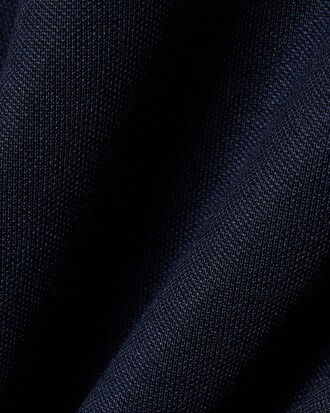 Oversized Piqu&eacute; Sweatshirt met Polokraag