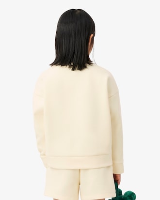 Neopreen Sweatshirt met Geborduurde Badge