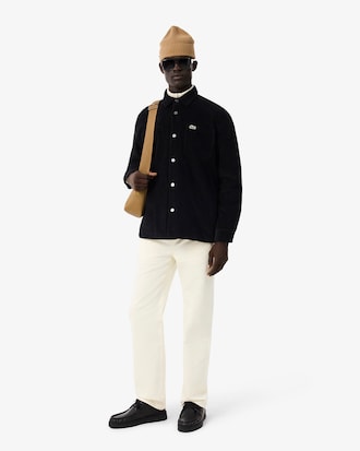 Gewatteerd Corduroy Overhemd