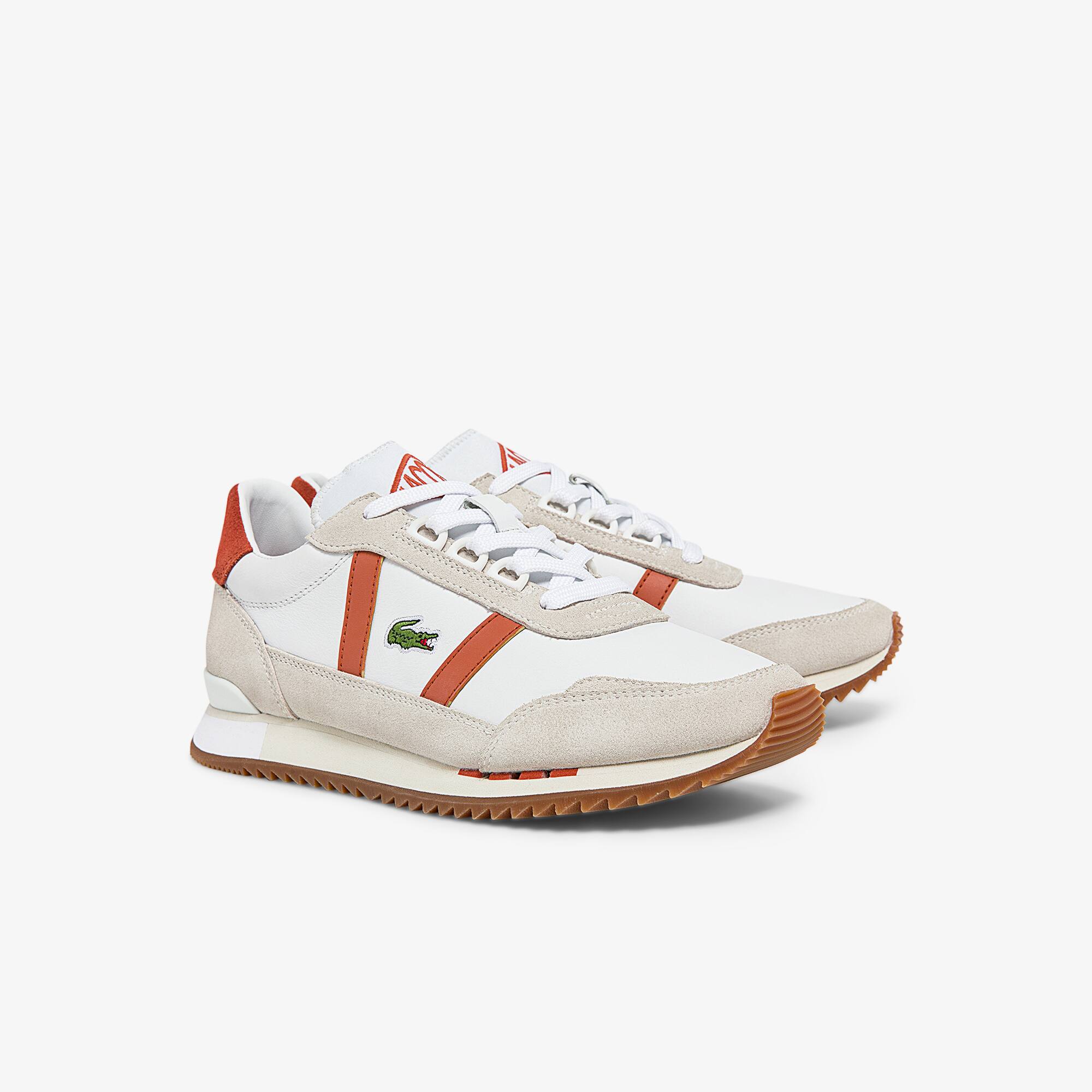 Partner Retro-sneakers dames van leer en suède | LACOSTE