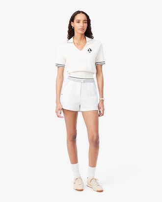 Frans Vervaardigde Piqu&eacute; Short