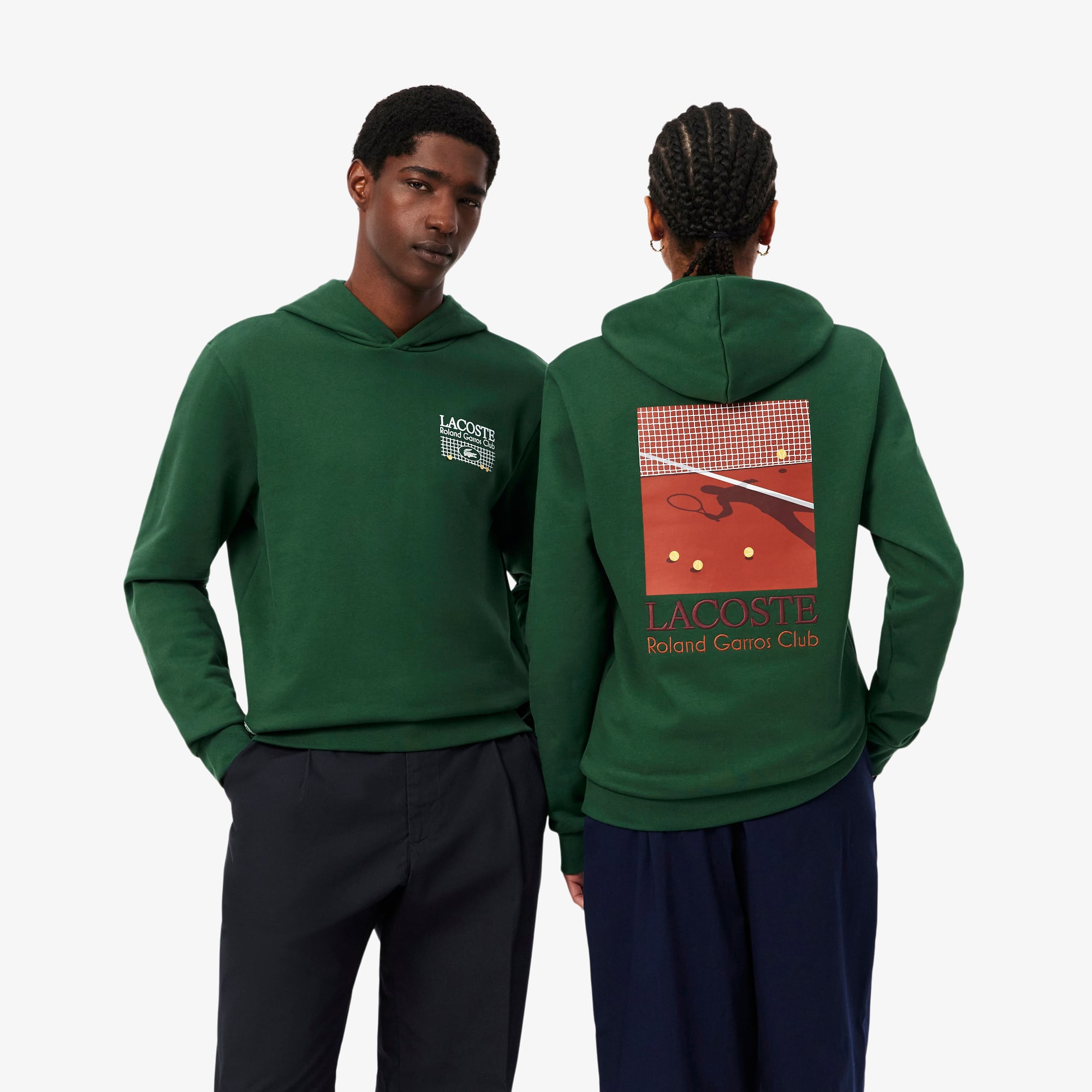 Roland-Garros Editie Hoodie - Heren sweatshirts - Nieuw 2026 | Lacoste