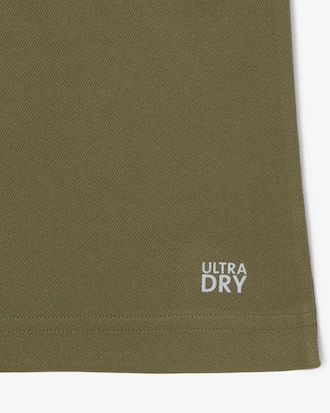 Ultra-Dry Slim Fit Tennispolo met Print