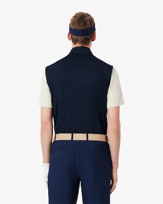 Layering Golfvest met Kwartrits