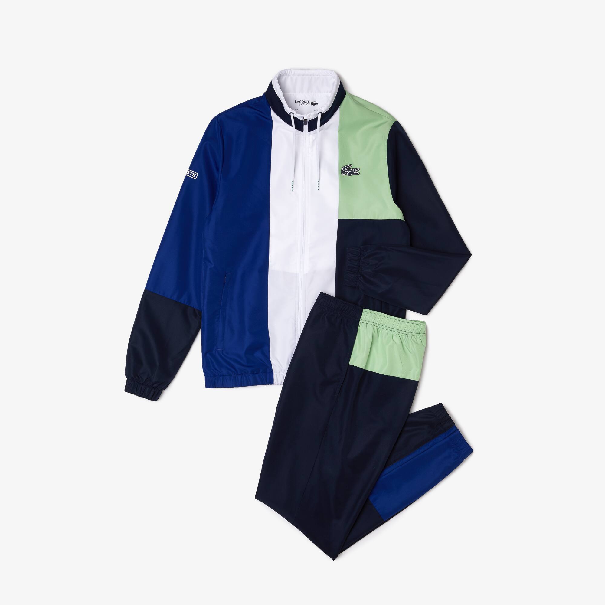 Lacoste SPORT trainingspak heren colour-block - Trainingspakken - Nieuw  2022 | Lacoste