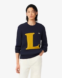 Intarsia Gebreide Kabelsweater