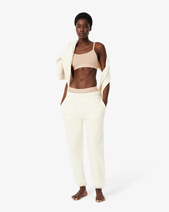 Stretch Katoenen Bralette met Logoband