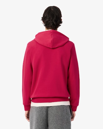 Fleece Hoodie met Rits