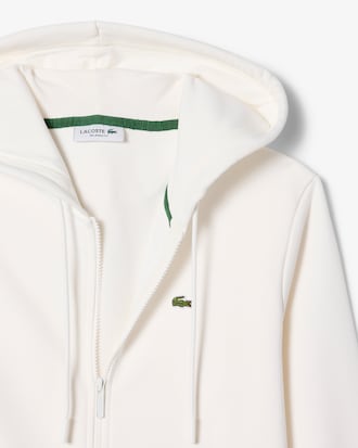 Fleece Hoodie met Rits