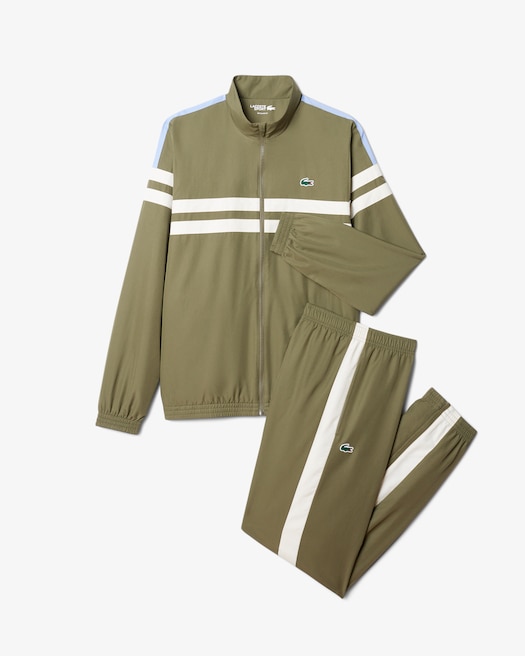 Khaki Groen / Wit / Paars