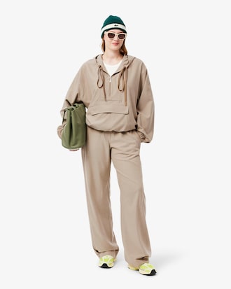 Oversized Flanellen Pullover Jack