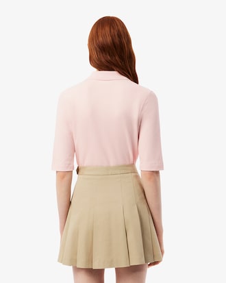 Slim Fit L.12.D Polohemd met Driekwartmouw