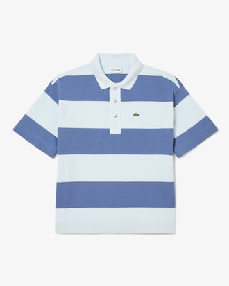 Gestreept Petit Piqué Polohemd